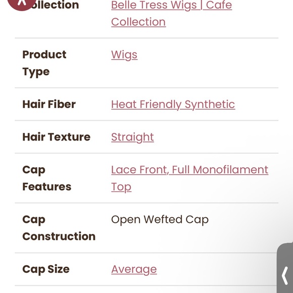 Belle Tress Lady Latte HF Wig Choc w Caramel - Picture 14 of 14